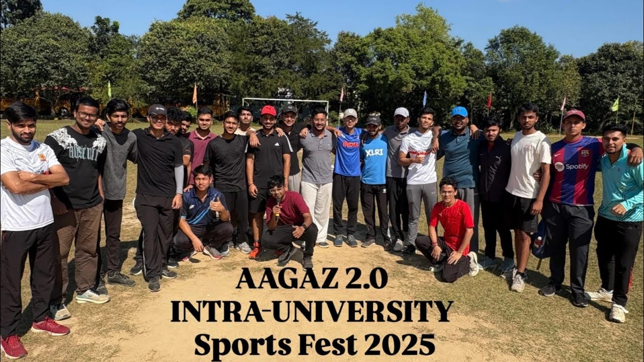 Intra-University Sports Fest @NLUTripura  #nlu #nlut #clat #ailet #law #student #nlsiu #sports #vlog