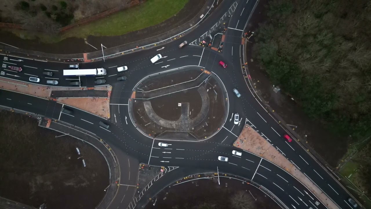 Swallow roundabout progress 1st March 2025