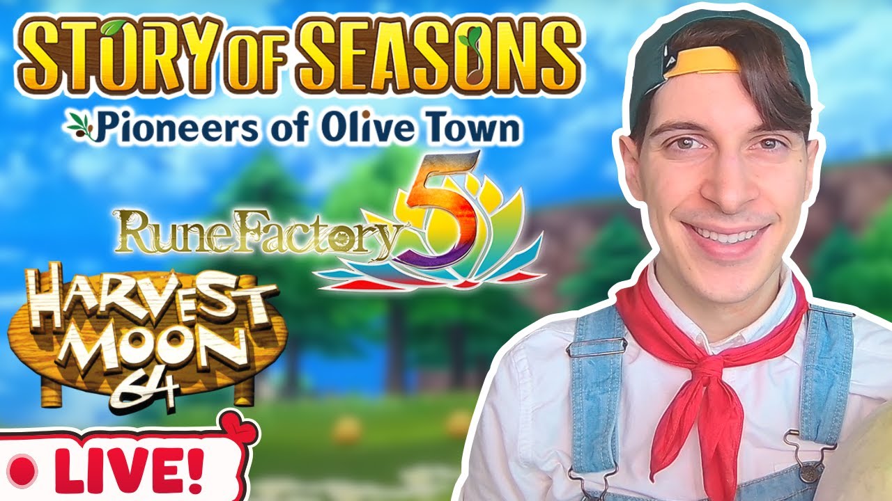 Celebrating 4 Years on YouTube with my FAVORITE FARMING GAMES!