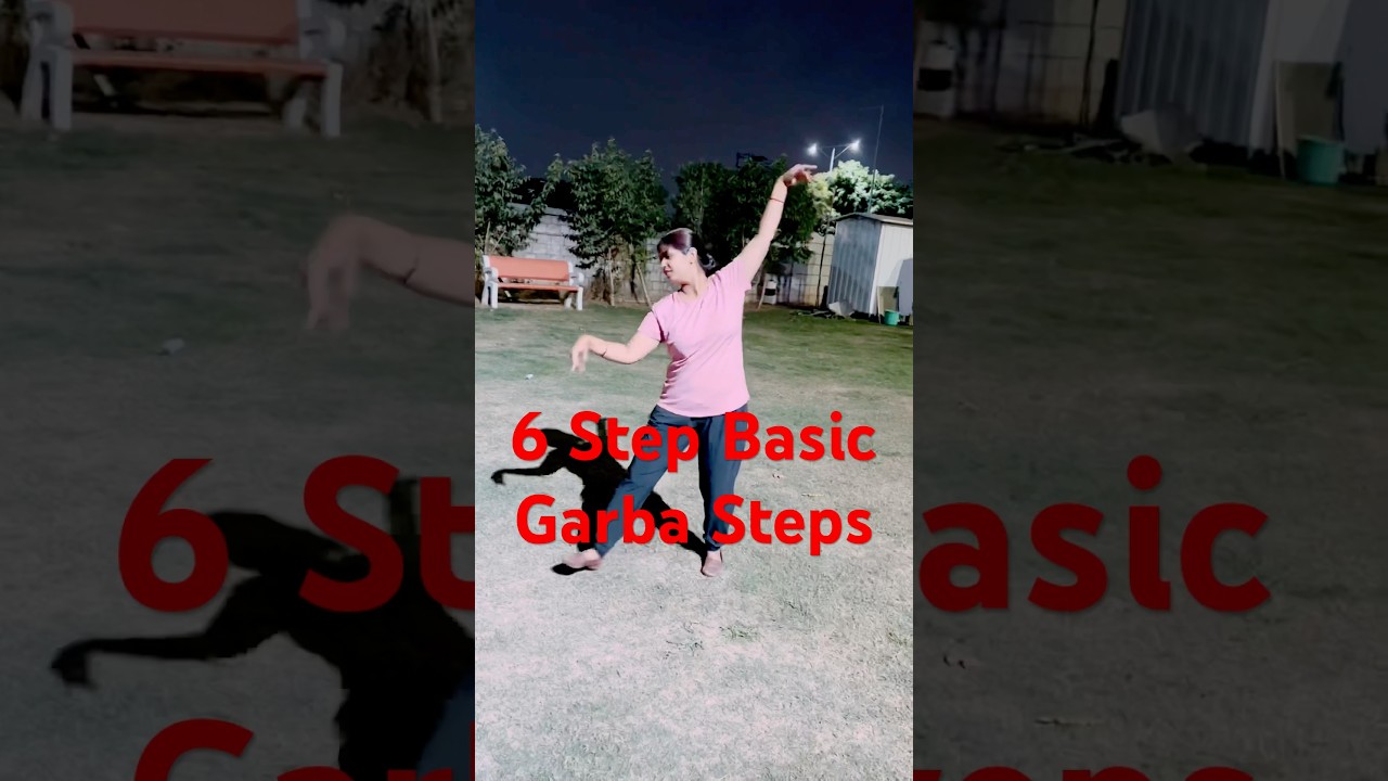 6 Step Basic Garba Steps #garba #navratri #basicsteps