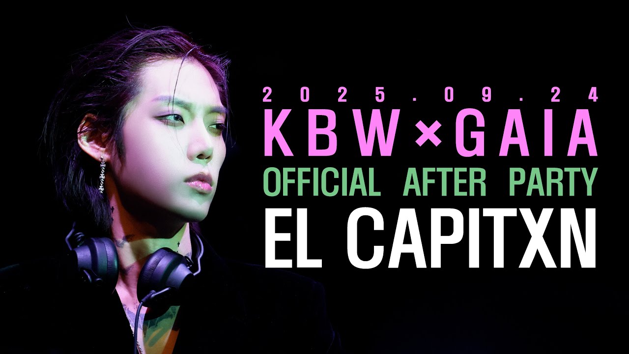250924 KBW x GAIA Official After Party : DJ EL CAPITXN - 장이정 직캠 4K