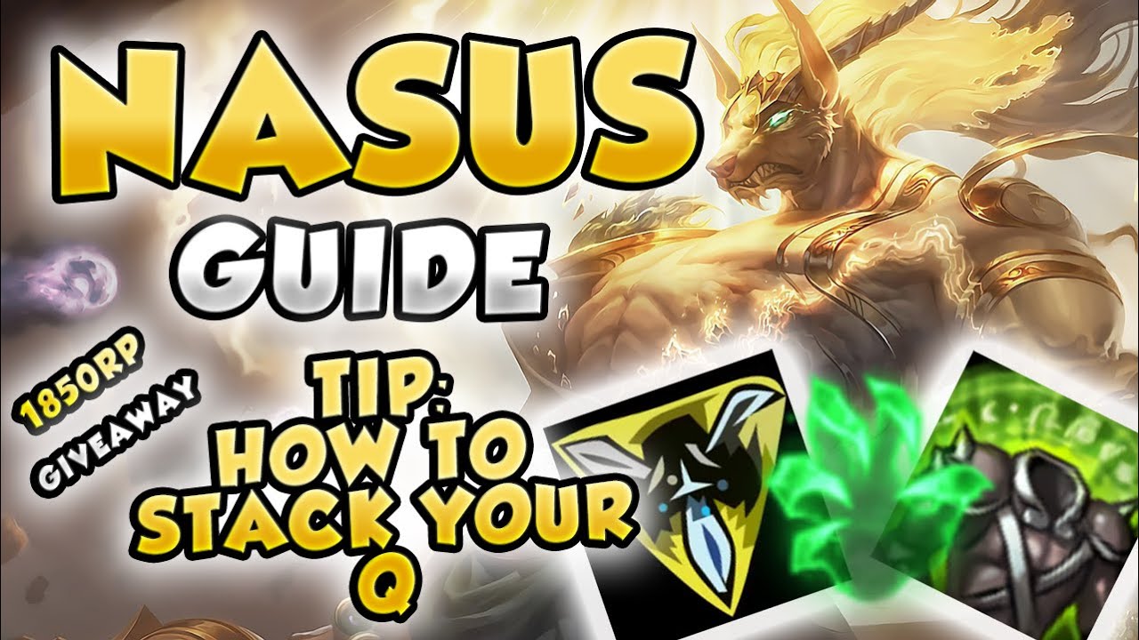THE ULTIMATE NASUS GUIDE | How to play NASUS | NASUS Build, Tricks, Combos, Runes | LOL RP GIVEAWAY