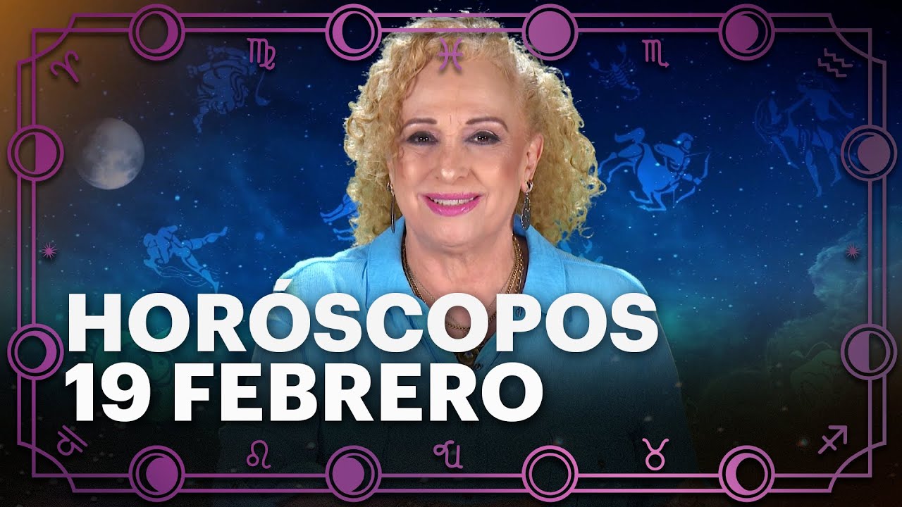 HORÓSCOPOS 19 de Febrero 2026 | Mizada Mohamed | Programa Hoy