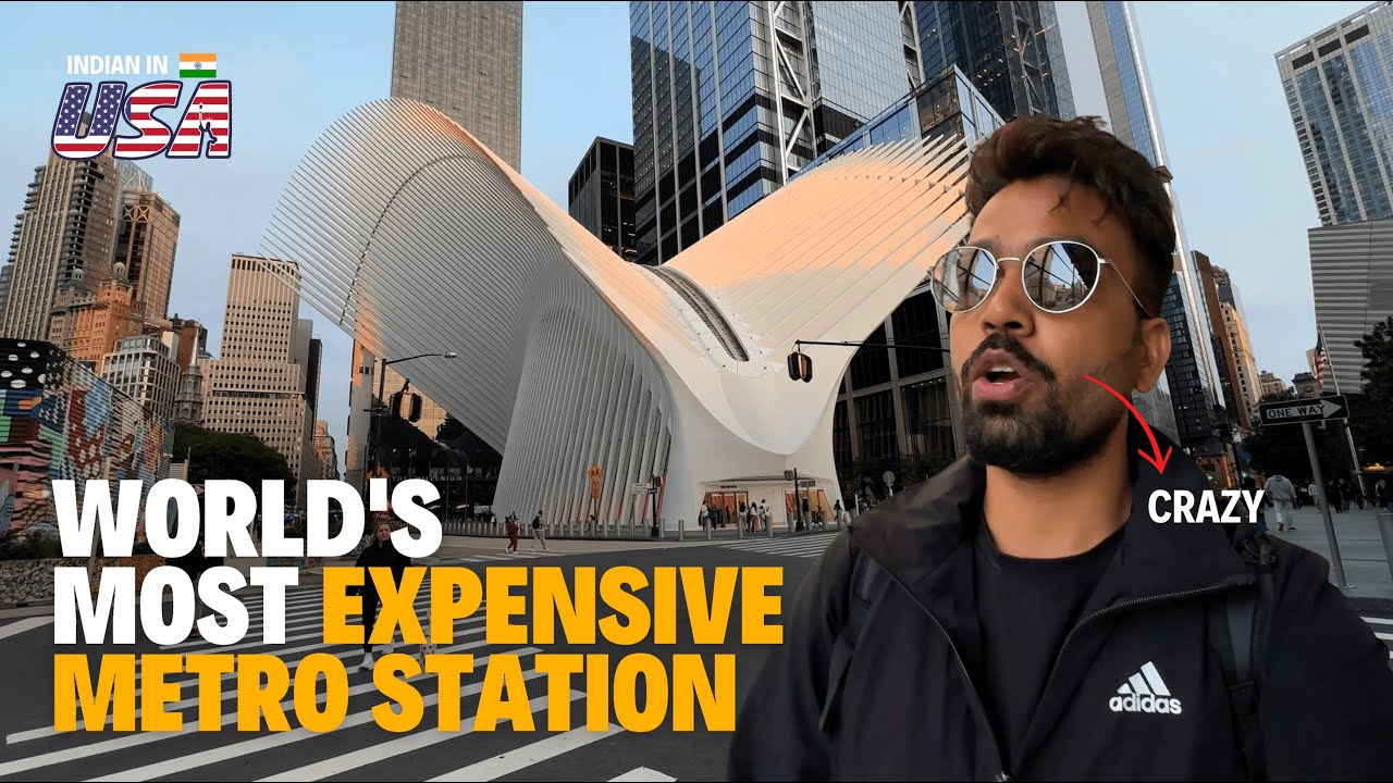 World's Most Expensive Metro Station 🇺🇸 | Vlog 353 | USA Vlog Hindi