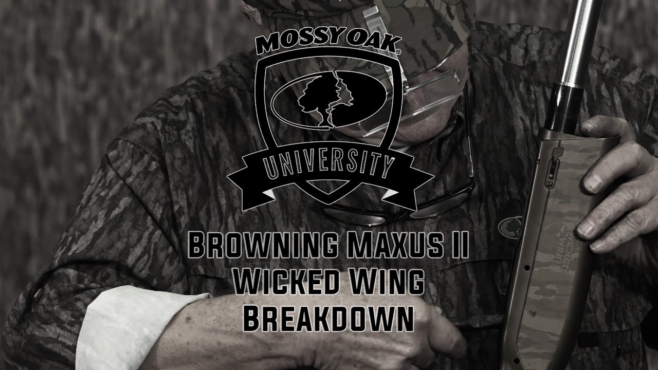 Разборка и чистка пистолета Browning Maxus II Wicked Wing Gun | Университет Мосси Оук
