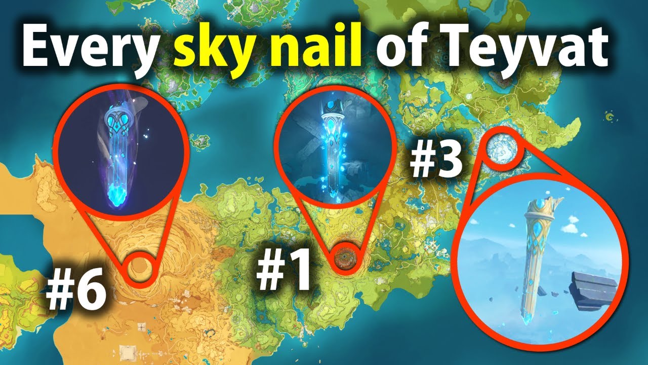 Is Celestia CRAZY?! How Many Nails Did They Drop in Teyvat? Which is Most Powerful? (Genshin Impact)