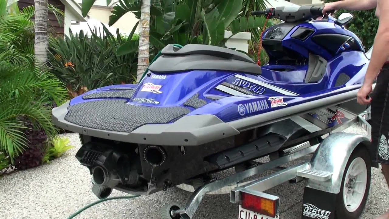 Yamaha FZR Riva Thru Hull system Riva HKS BOV
