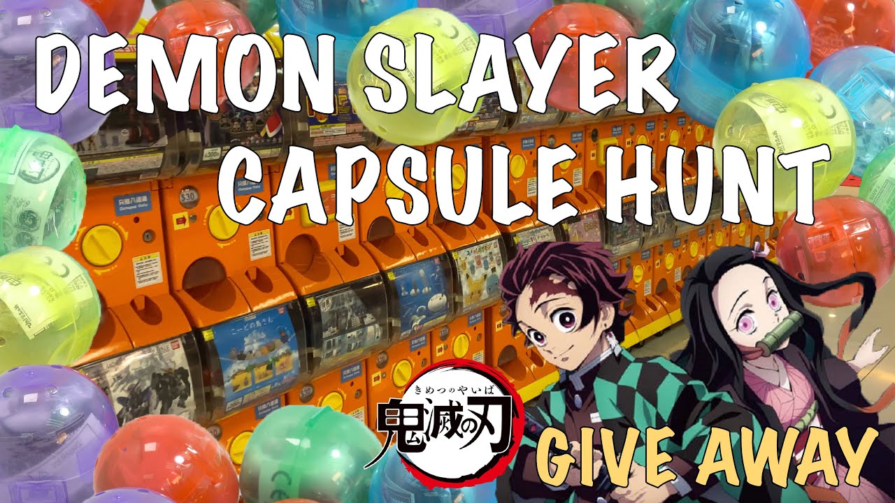 Demon Slayer Capsule Toys // Gashapon // Japanese Toys Unboxing
