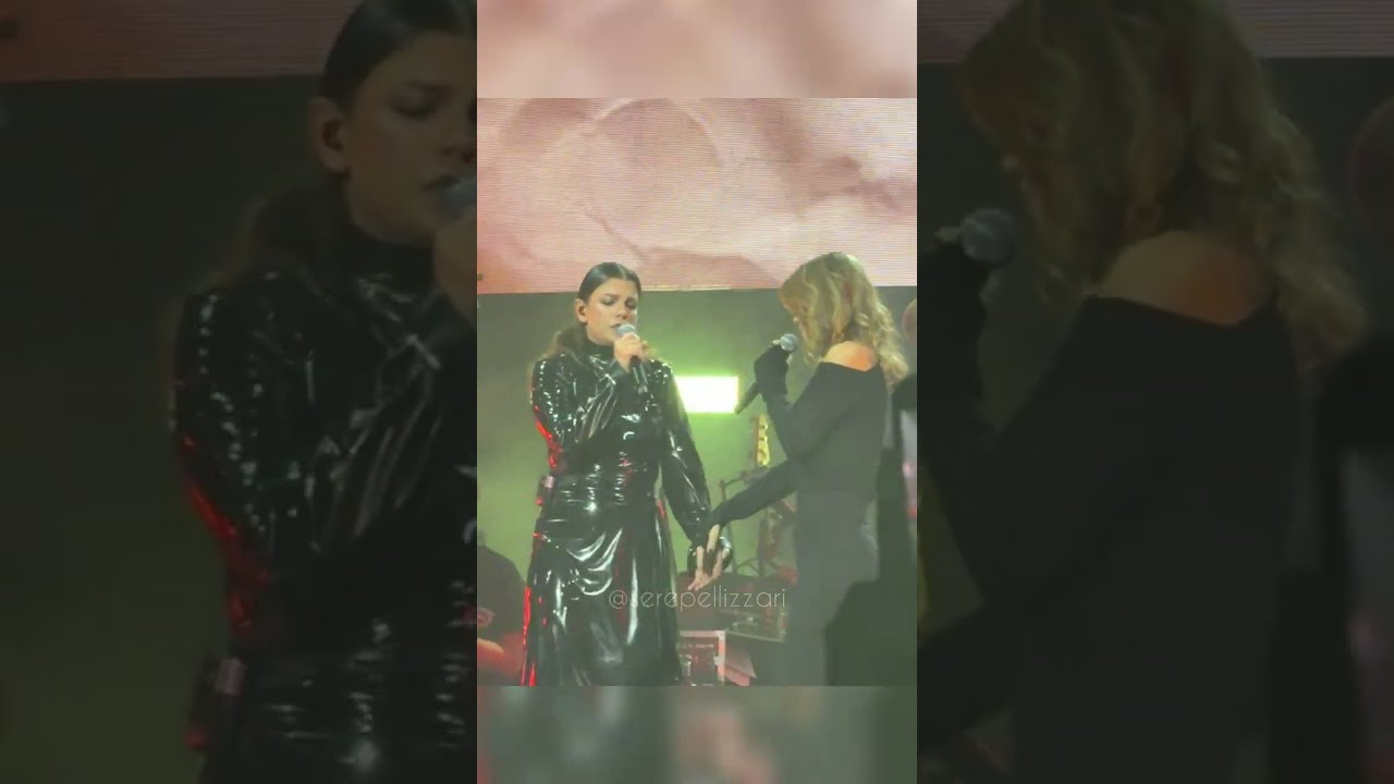Emma e Alessandra Amoroso - Pezzo di cuore - Concerto Per la pace 20241023