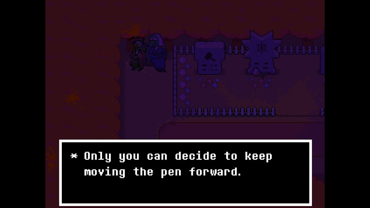 Wise Words, Old Man || Deltarune Cutscene Animation