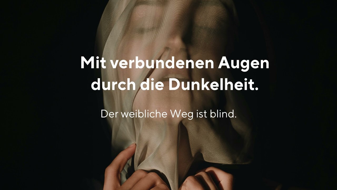 Unterhalb des Bauchnabels (Das Weibliche ist blind.)