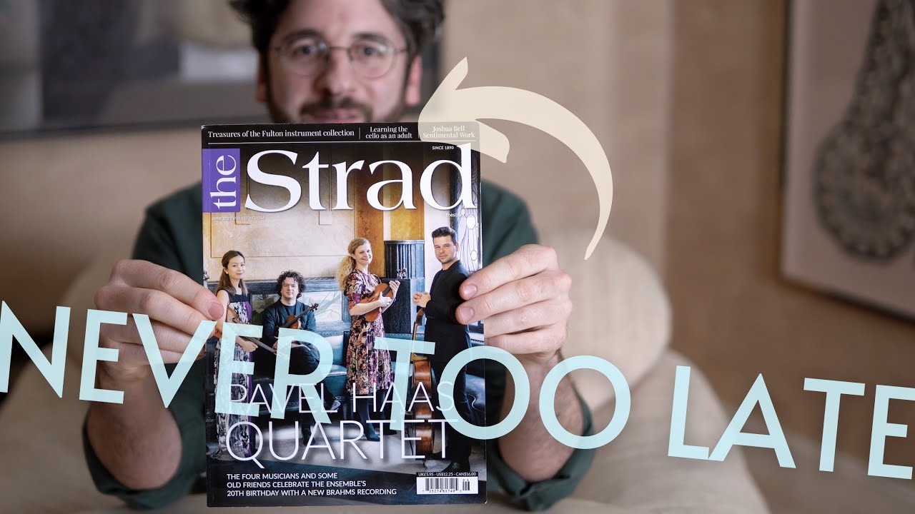 Learning the cello as an adult | My Strad article