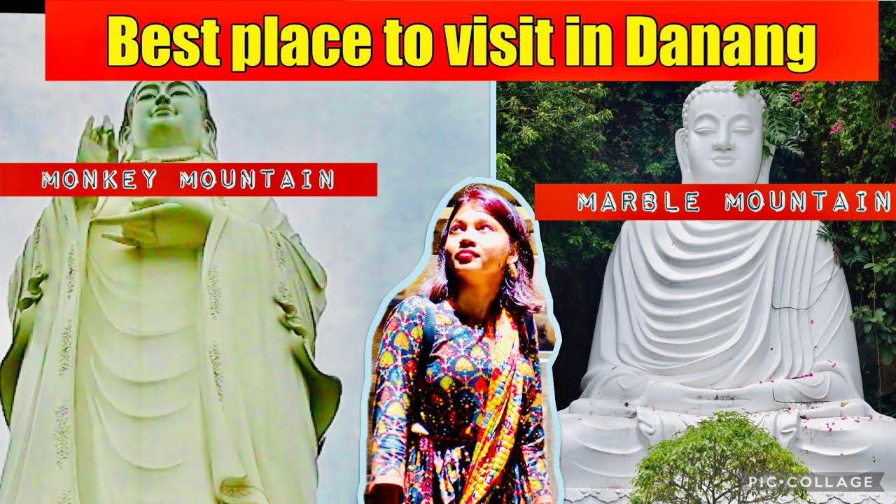 Lady Buddha and Marble mountain | Danang day 2 tour vlog #vietnam