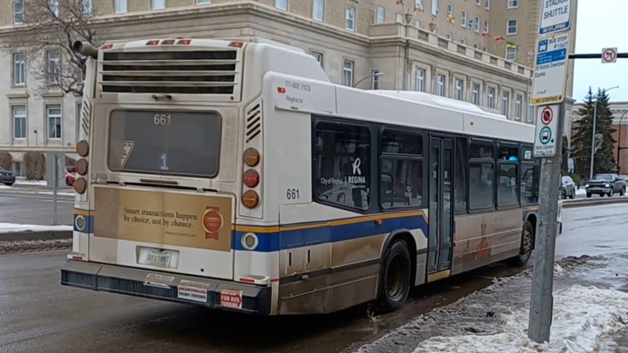 Regina Transit A 2012 NovaBus LFS 3rd Gen #661 
