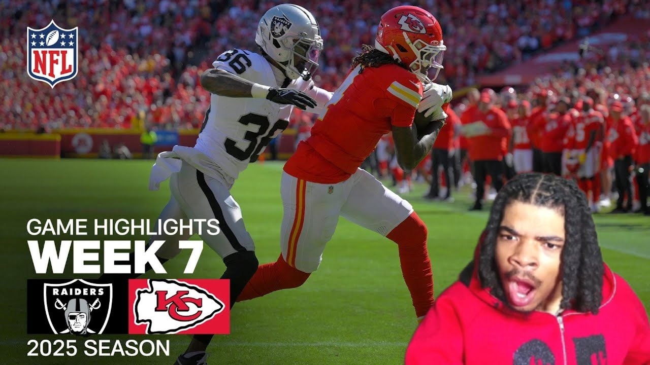 THROW THE TEAM AWAY!!! Chiefs vs Raiders NFL Week 7 Highlights (reaction)
