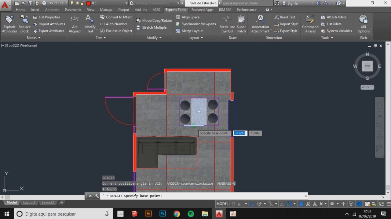 COMO FAZER UMA PLANTA HUMANIZADA NO AUTOCAD - COMANDO SUPER-HATCH EP.PILOTO