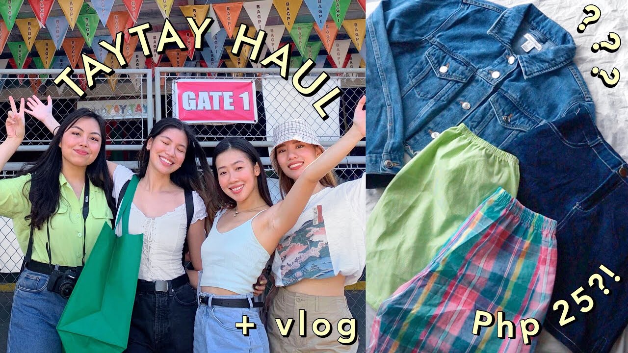 TAYTAY TIANGGE VLOG + HAUL ✰