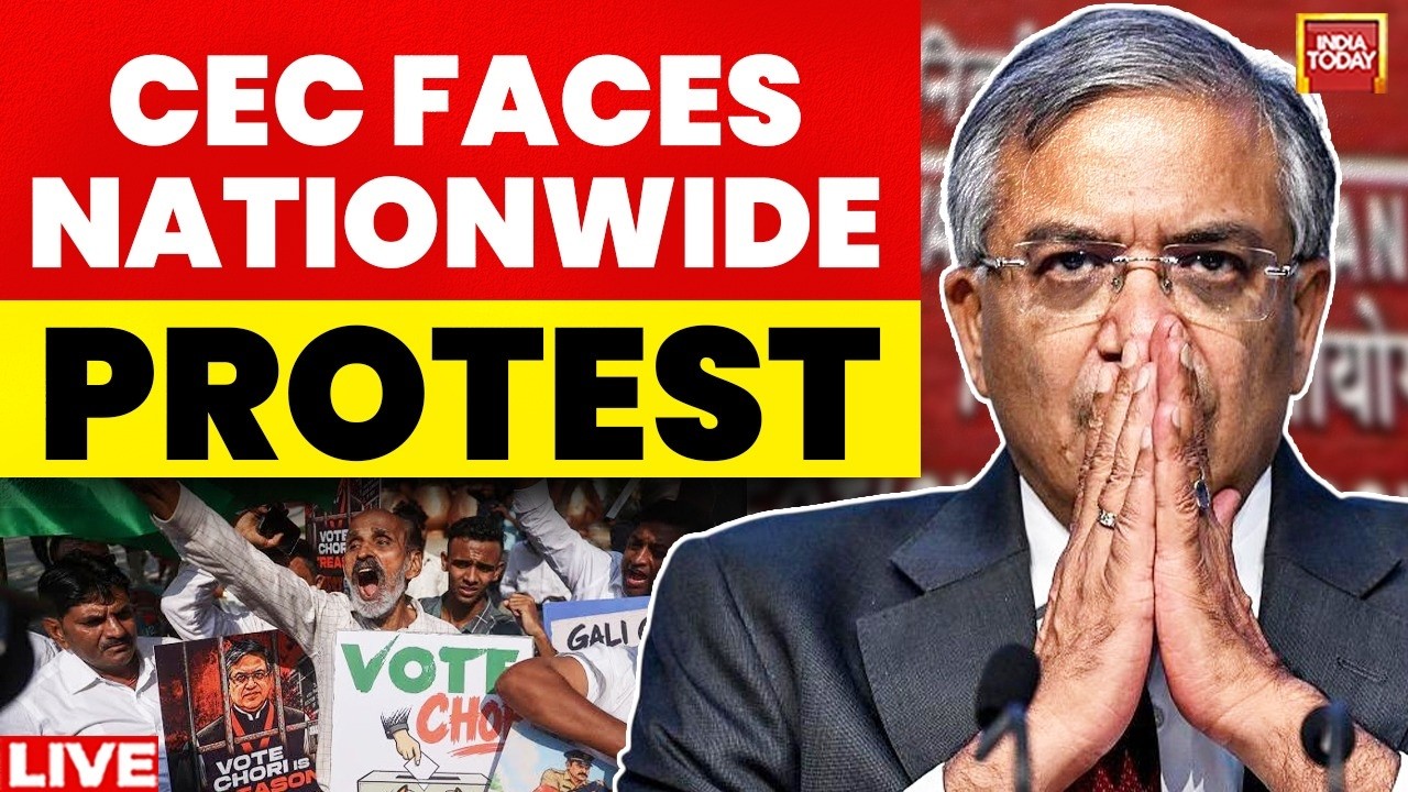 Jantar Mantar Protest LIVE: Anti-CEC Protest | AAP Leaders Detained, Jantar Mantar Sealed | CEC News