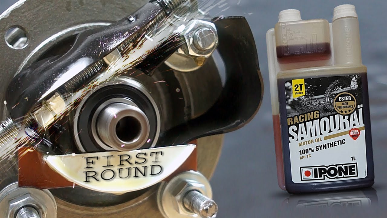 Ipone Samourai Racing 2T Насколько эффективно масло защищает двигатель?