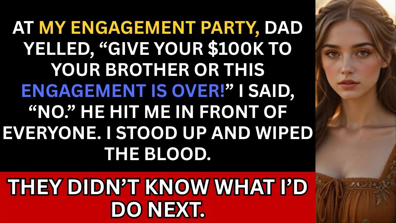Dad Hit Me at My Engagement Because I Refused to Give My Brother My $100K Wedding Fund