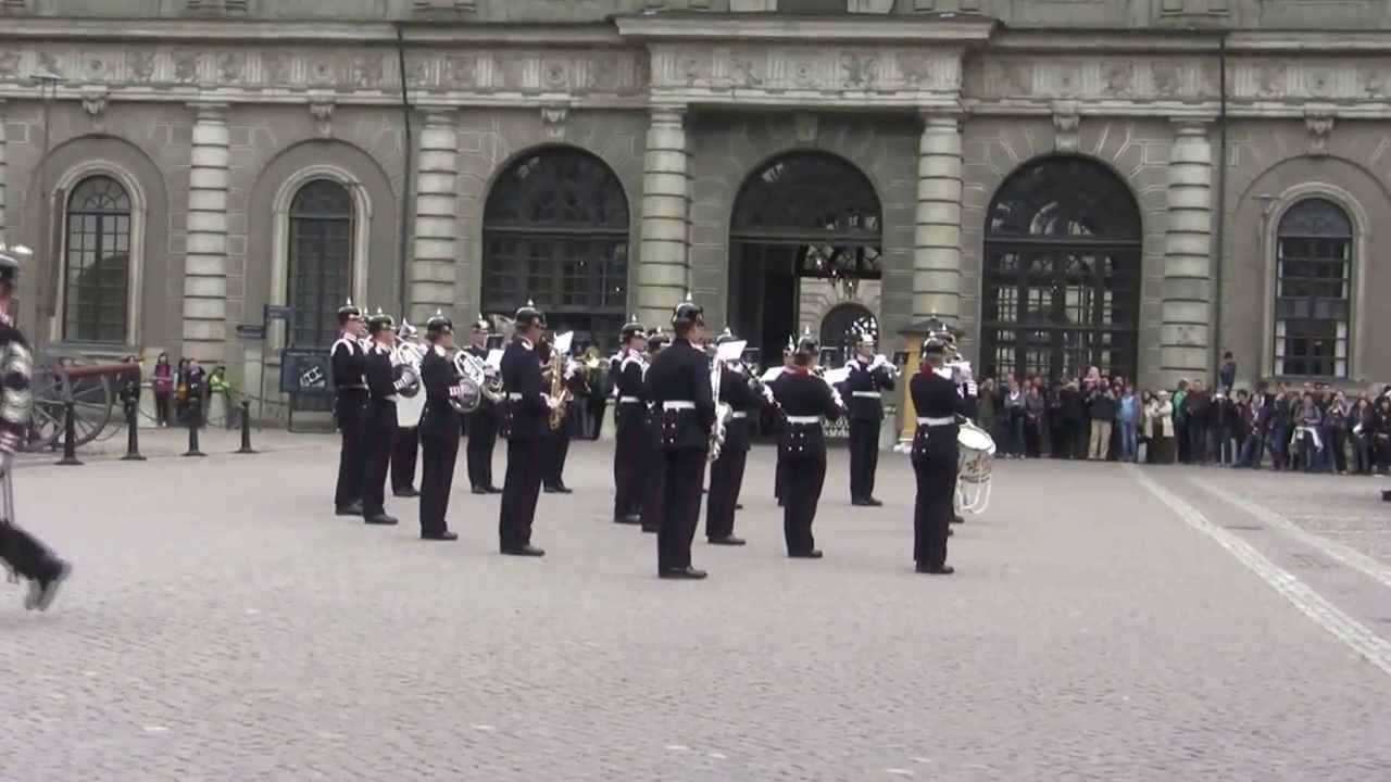 Change of Guard.  Stockholm Royal Palace.  2013
