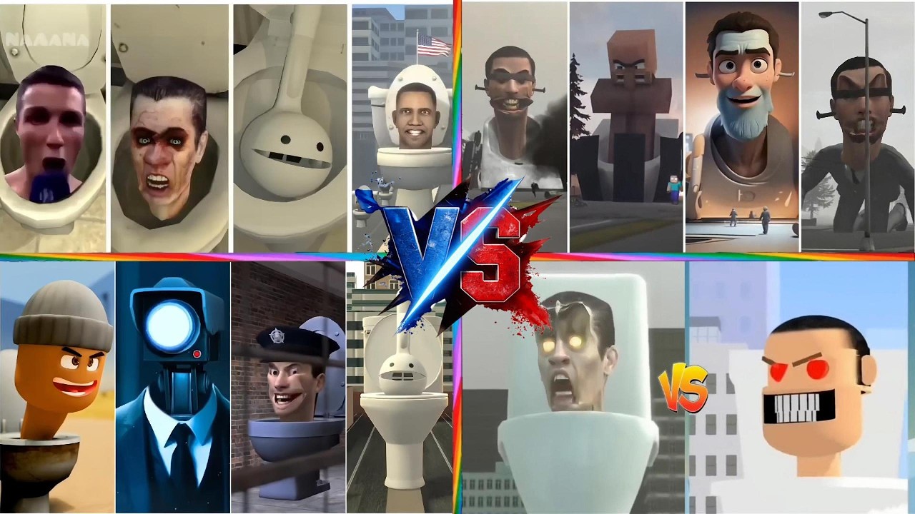 SKIBIDI TOILET MEGA BATTLE