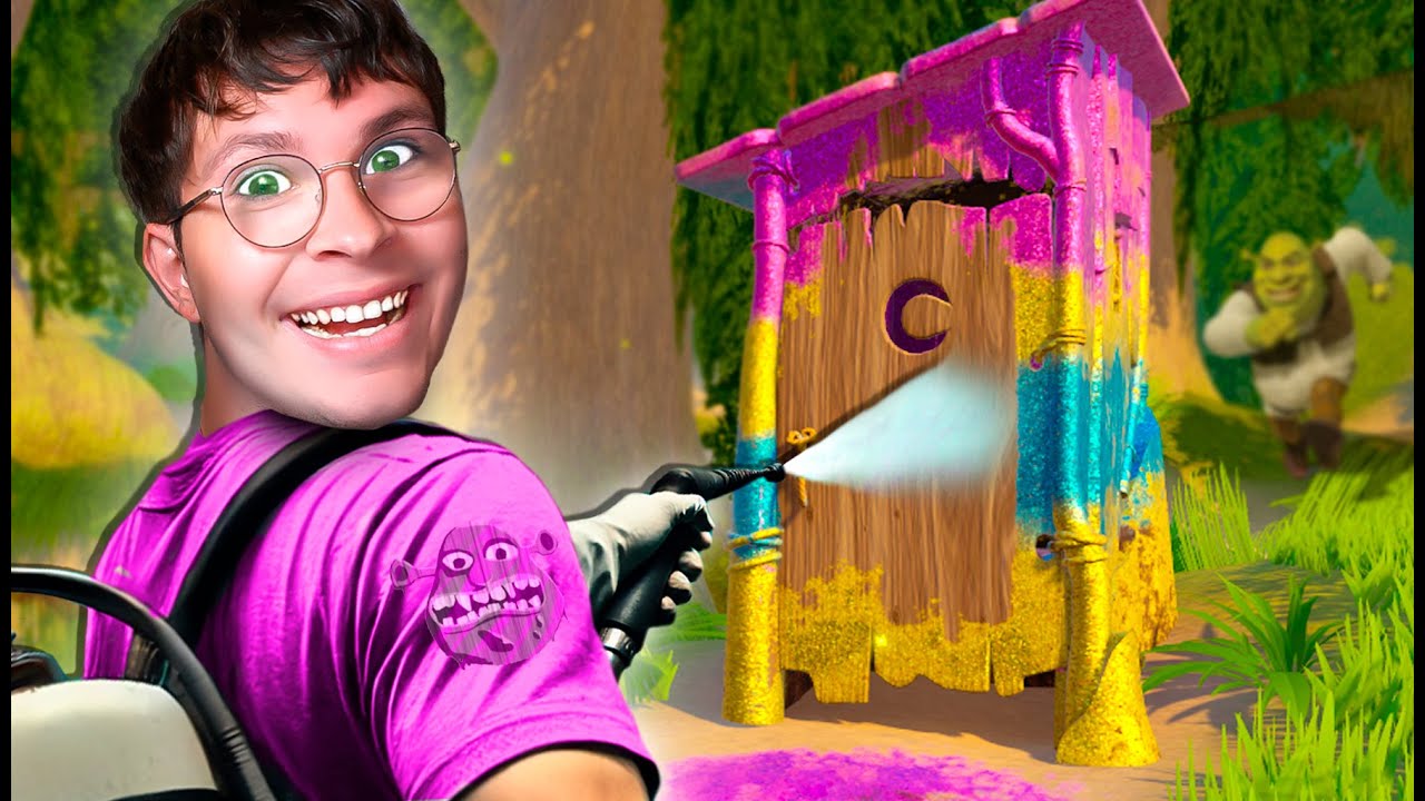 FUI CONTRATADO para LIMPIAR la CASA de SHREK