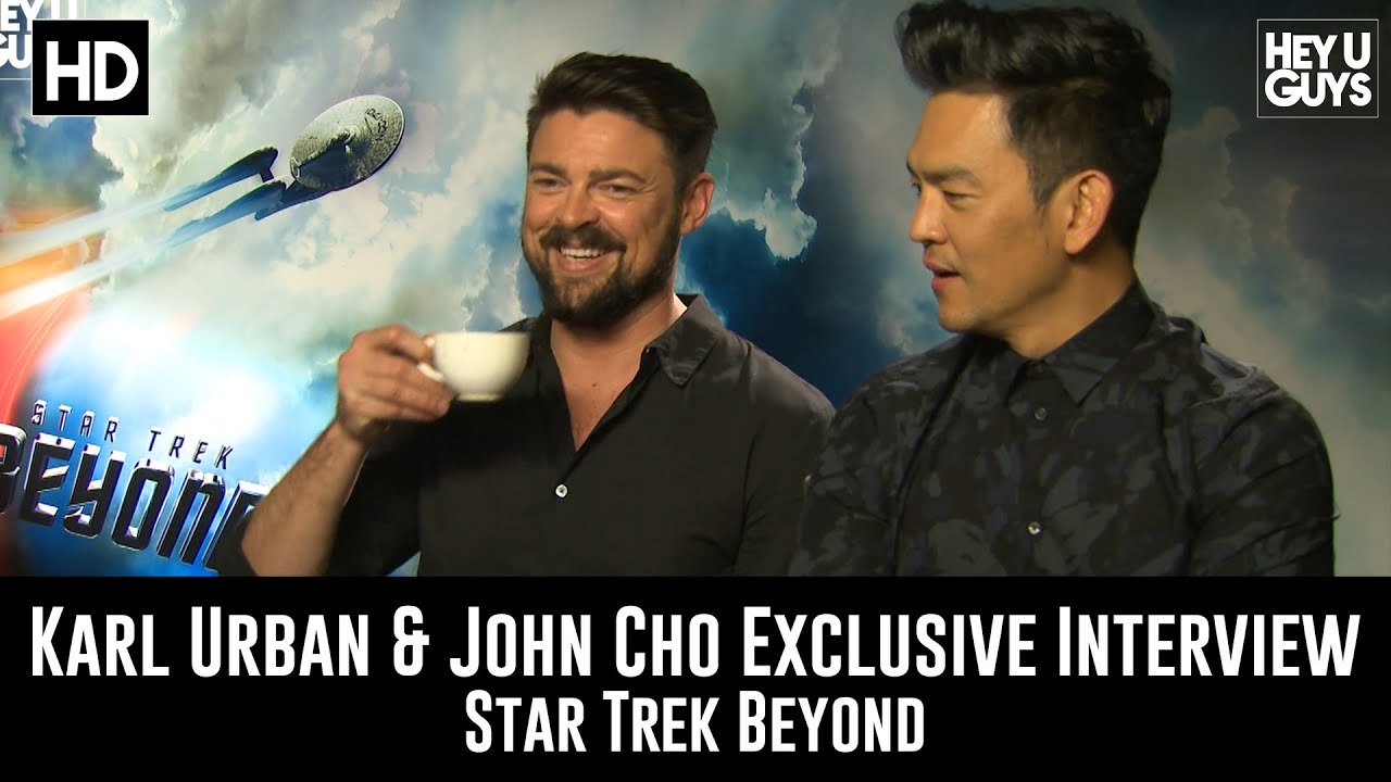 Karl Urban and John Cho Exclusive Interview - Star Trek Beyond