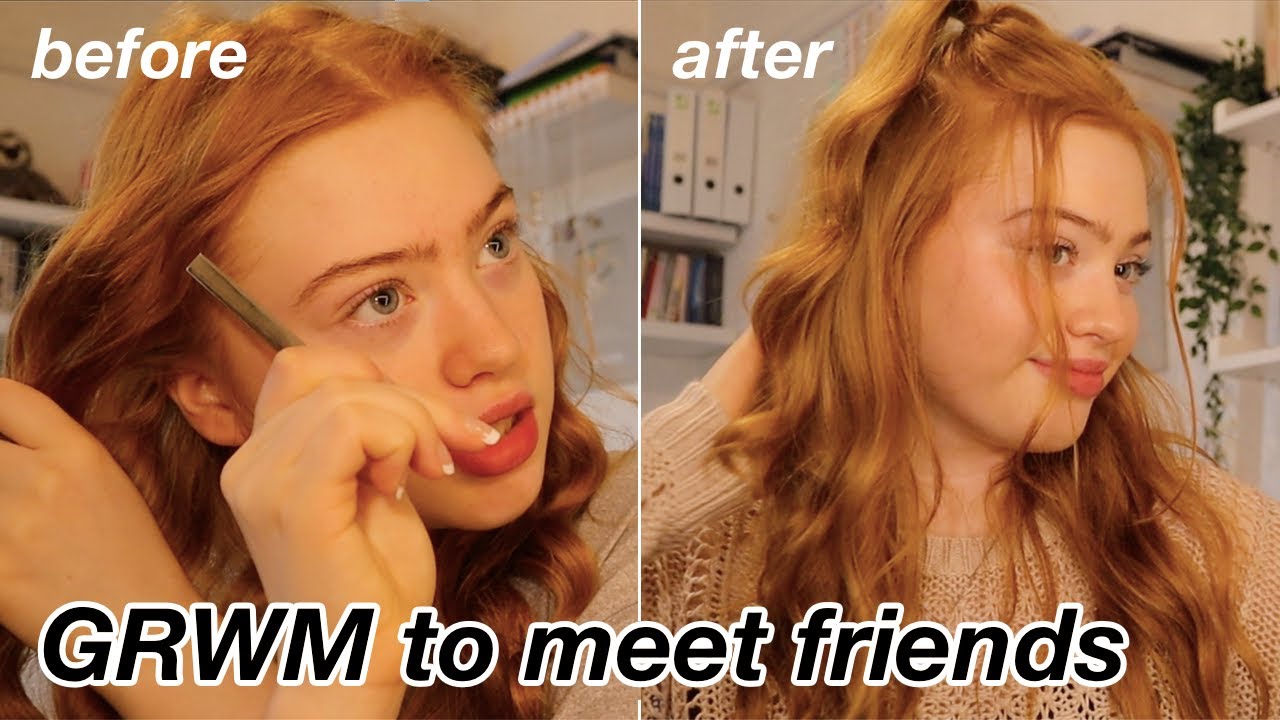 GRWM to meet my friends *skincare, makeup & hair routine | Ruby Rose UK