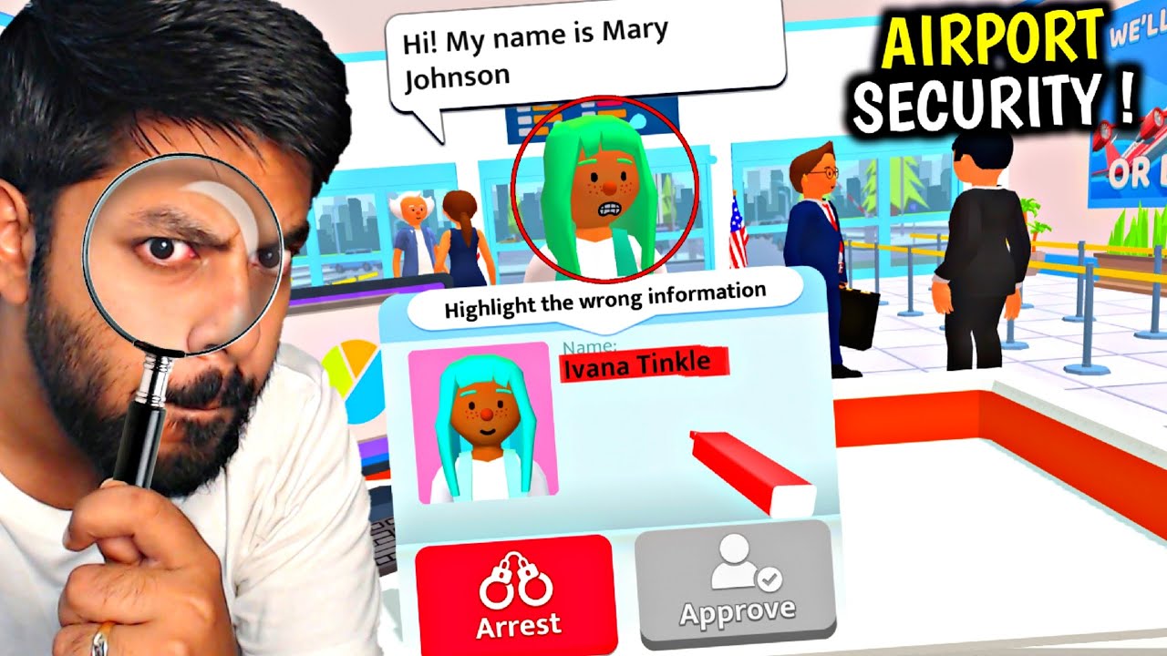 I BECAME A AIRPORT SECURITY OFFICER ! | Airport security Simulator | Tamil gameplay | Mr IG