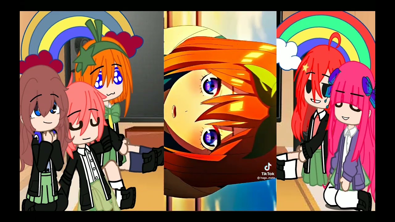 The Quintessenial Quintuplets s1 react //pt 1/2//yotsuba×futaro//read desc