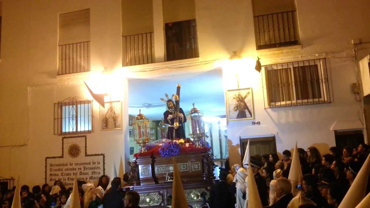 Espetacular recogida de la hermandad del amor y la esperanza . estepona 2013 parte 1