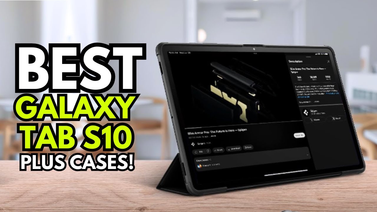 5 лучших чехлов для Samsung Galaxy Tab S10 Plus!🔥🔥✅