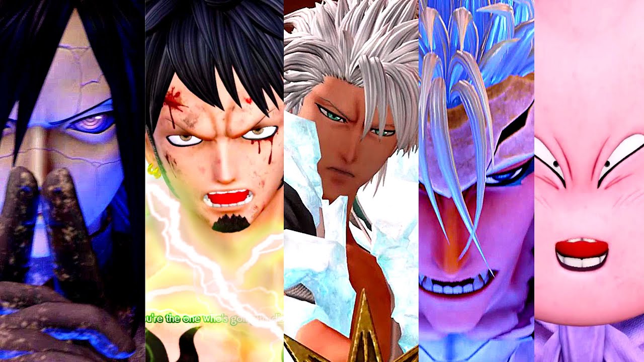 JUMP FORCE ALL New Ultimate Attacks & Awakenings (All DLC Characters) 1080p HD