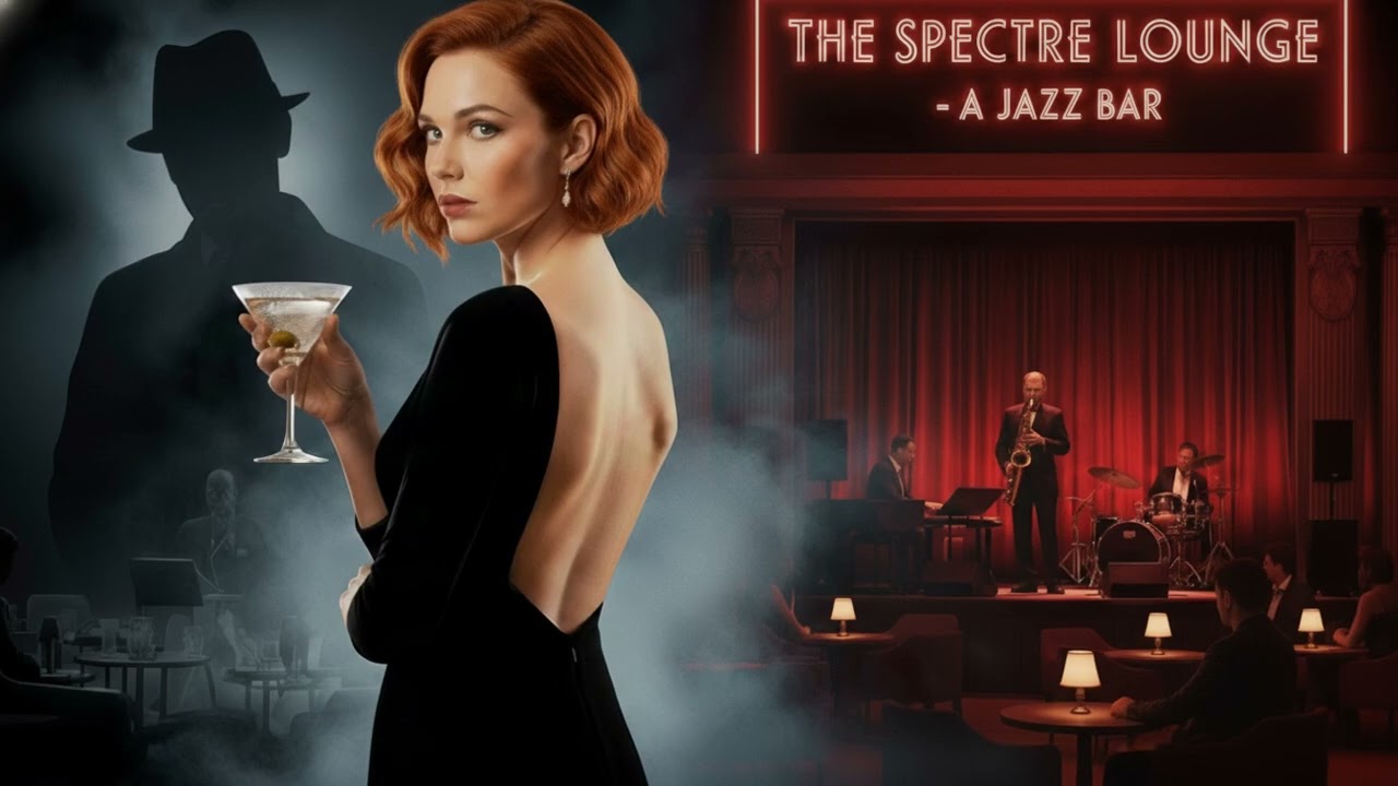 Spy Jazz Noir (No Vocals) | Terminal 6: Quiet Extraction — Jazz Bar Ambience (66 MIN)