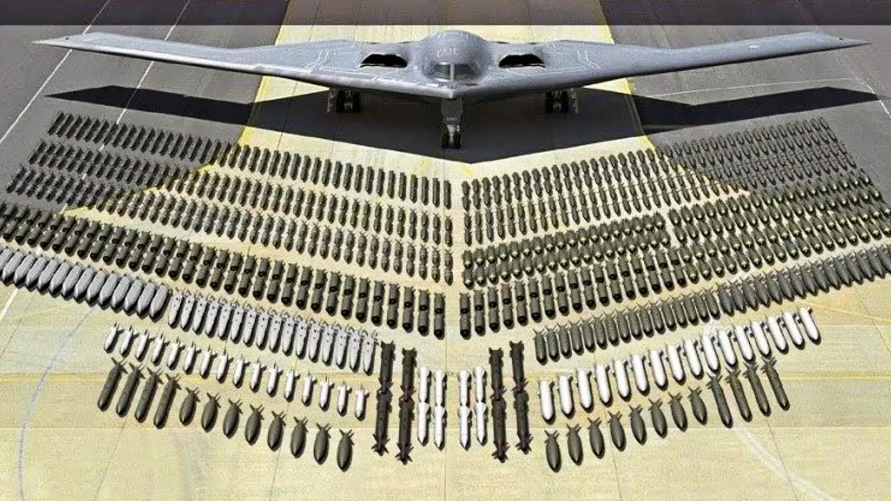 Невероятная мощь бомбардировщика B-2