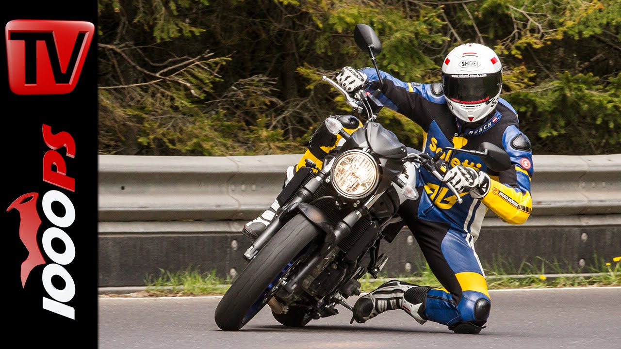 Suzuki SV650 Test 2016 | Motorrad Quartett | Action, Onboard, Details