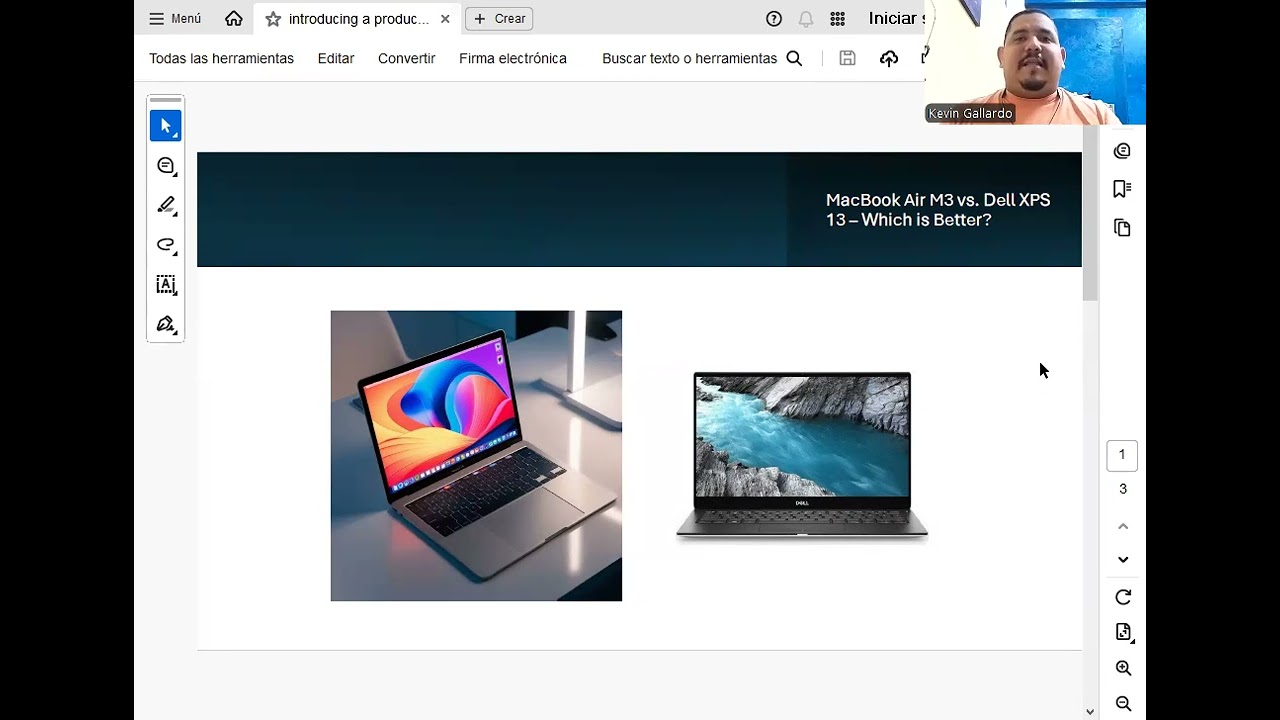 video product comparison