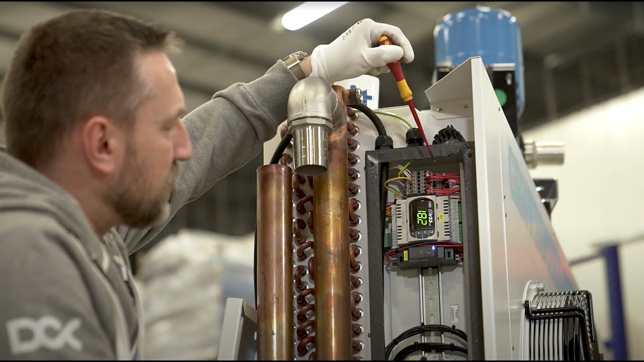 How to configure the DC120 Dry Cooler and pump group | DCX Immersion Mining Rack installation