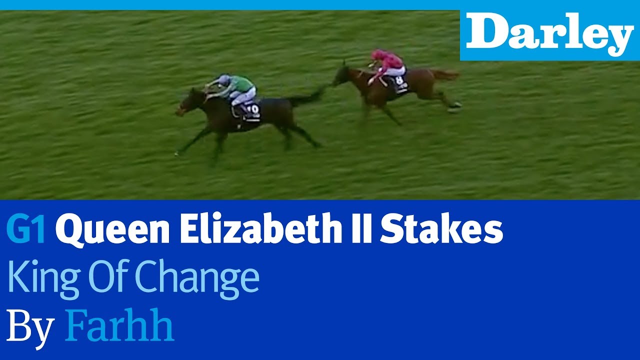 King Of Change by Farhh wins the G1 Queen Elizabeth II Stakes at Ascot