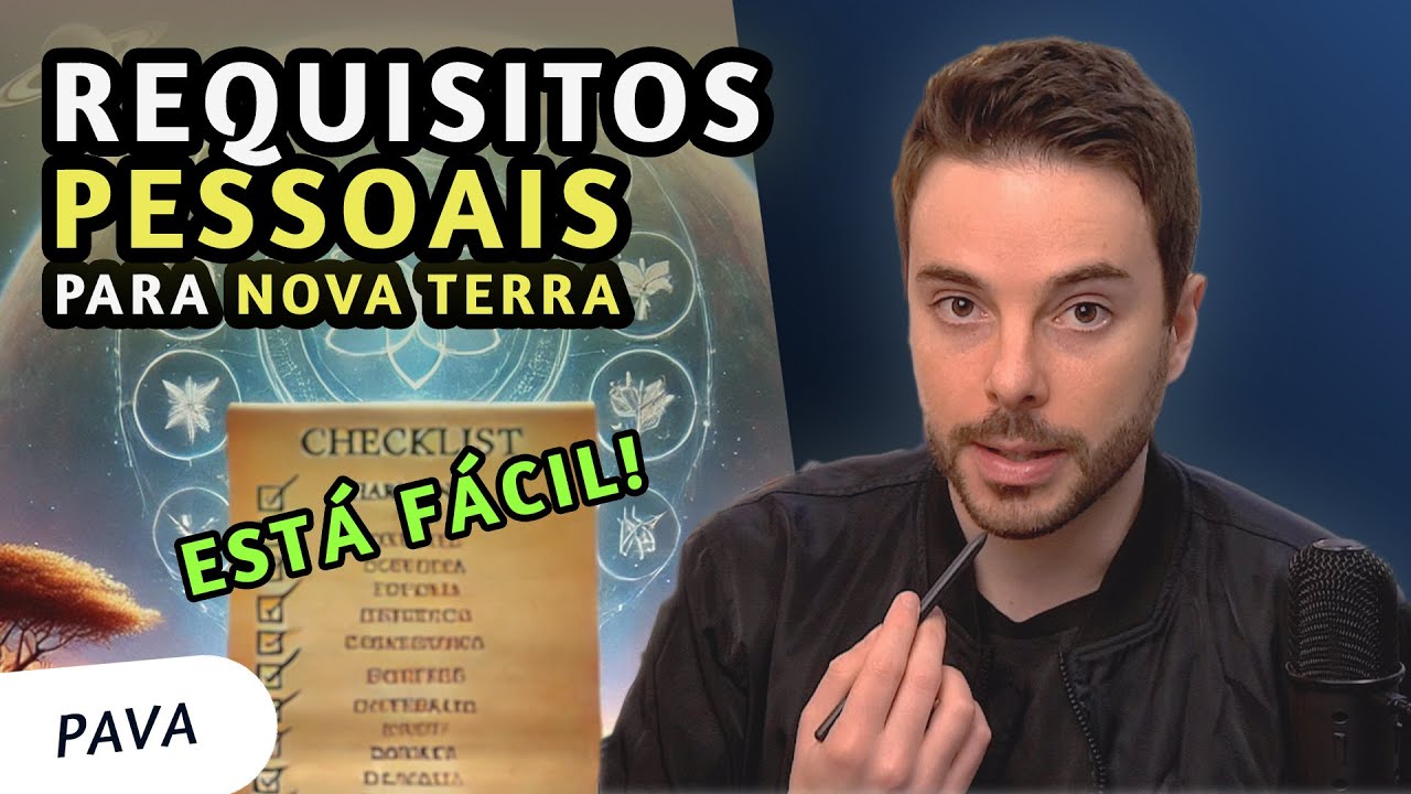 Seus Requisitos Para NOVA TERRA S&atilde;o Divulgados Pela Espiritualidade!