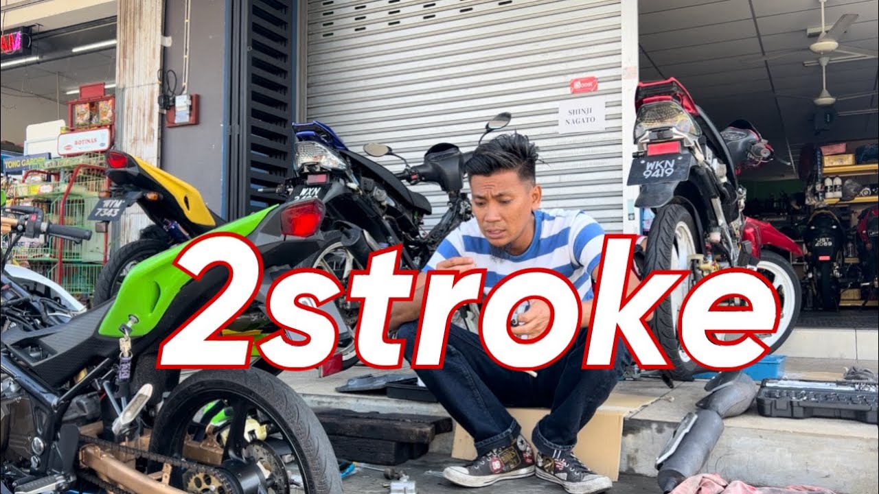 Kawasaki RR + yamaha 125z