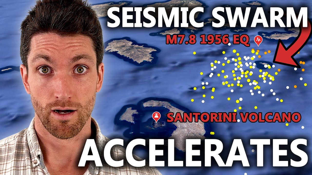 MORE Electric Pre-Earthquake Signals Observed as Santorini Seismic Swarm ACCELERATES