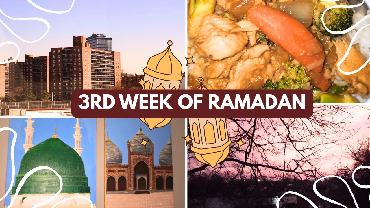 Two seasons in one Ramadan?! ❄️🌻l Art • Faith • Daily life
