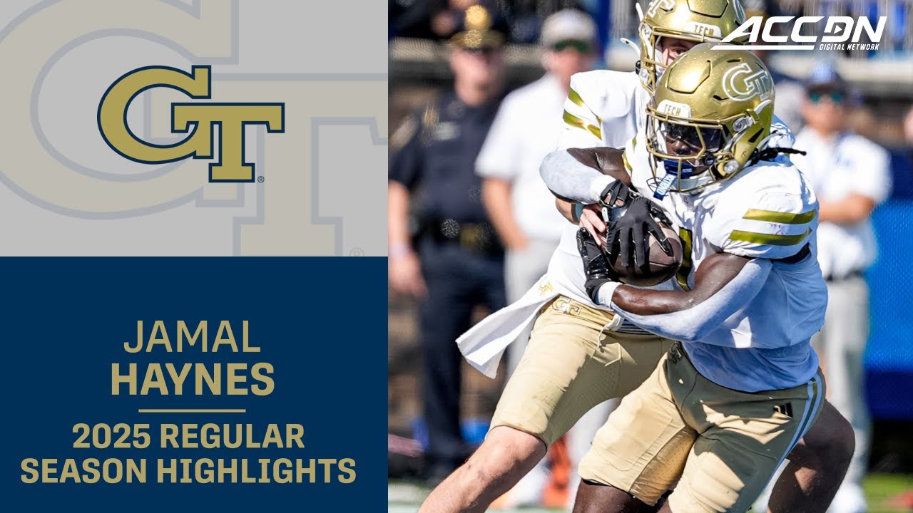 Jamal Haynes 2025 Regular Season Highlights | Georgia Tech RB