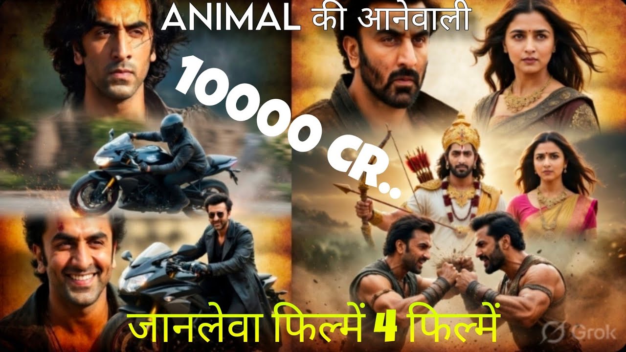 RANBIR KAPOOR UPCOMING MOVIES 2026 2027 Animal park 5000 crore Ramayan 2000 CR Ranbir kapoor movie