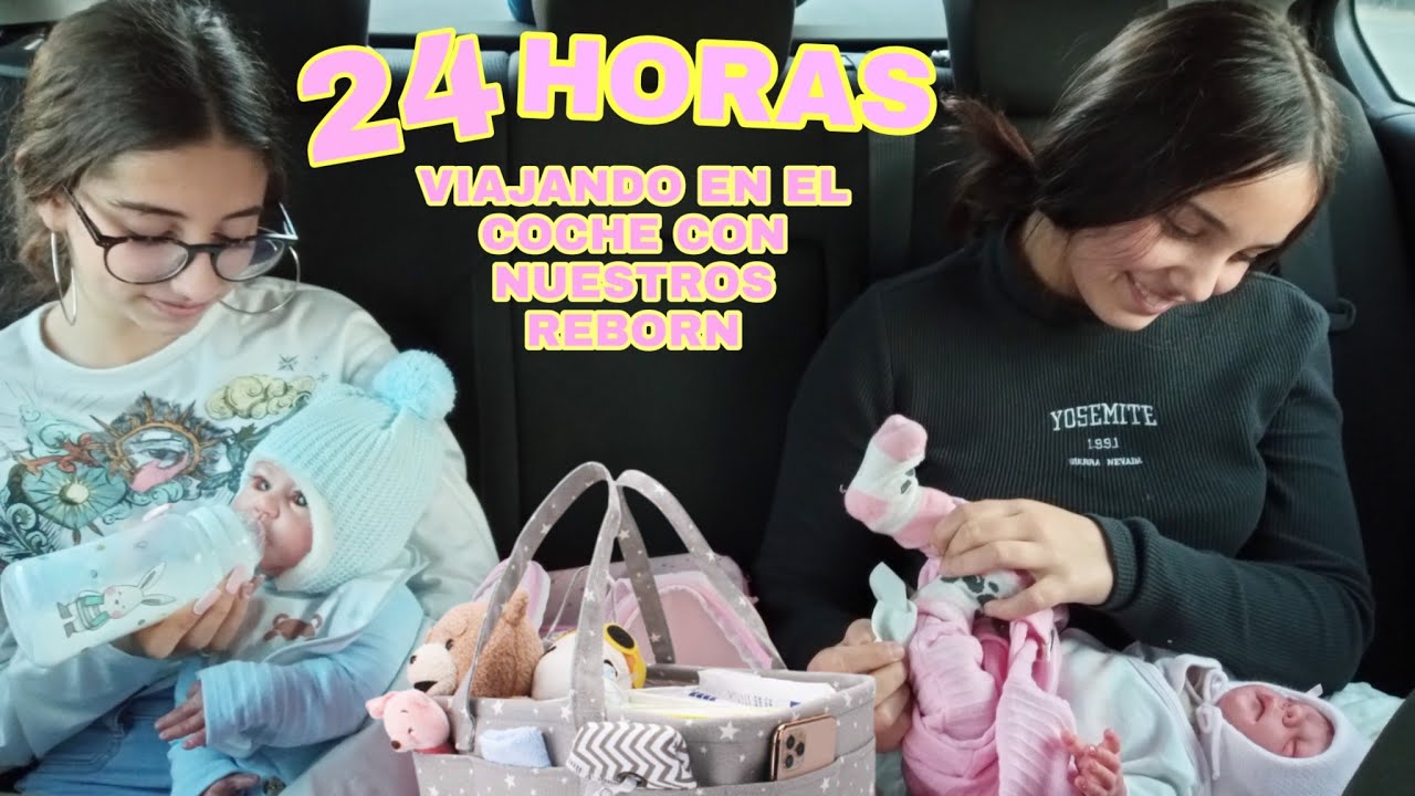 24 horas viajando en el coche con nuestros reborn