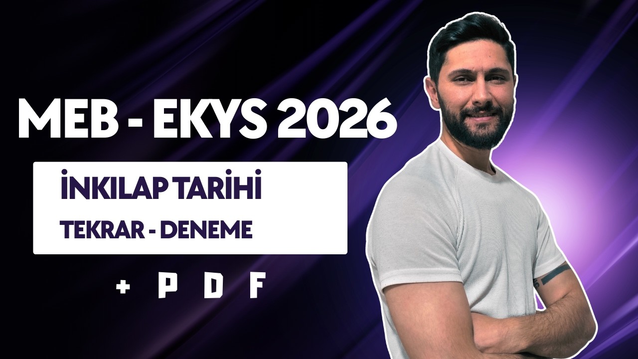 10) EKYS İnkılap Tarihi Tekrar - Soru Çözüm 2026 / Ali Gürbüz