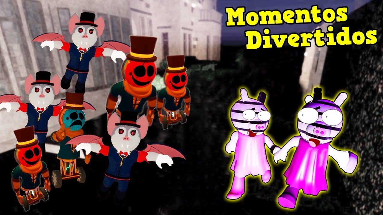 🐷 PIGGY Trolleando con la SKIN de DUOCARA y BELA 🎃 en Piggy Momentos Divertidos ROBLOX #roblox