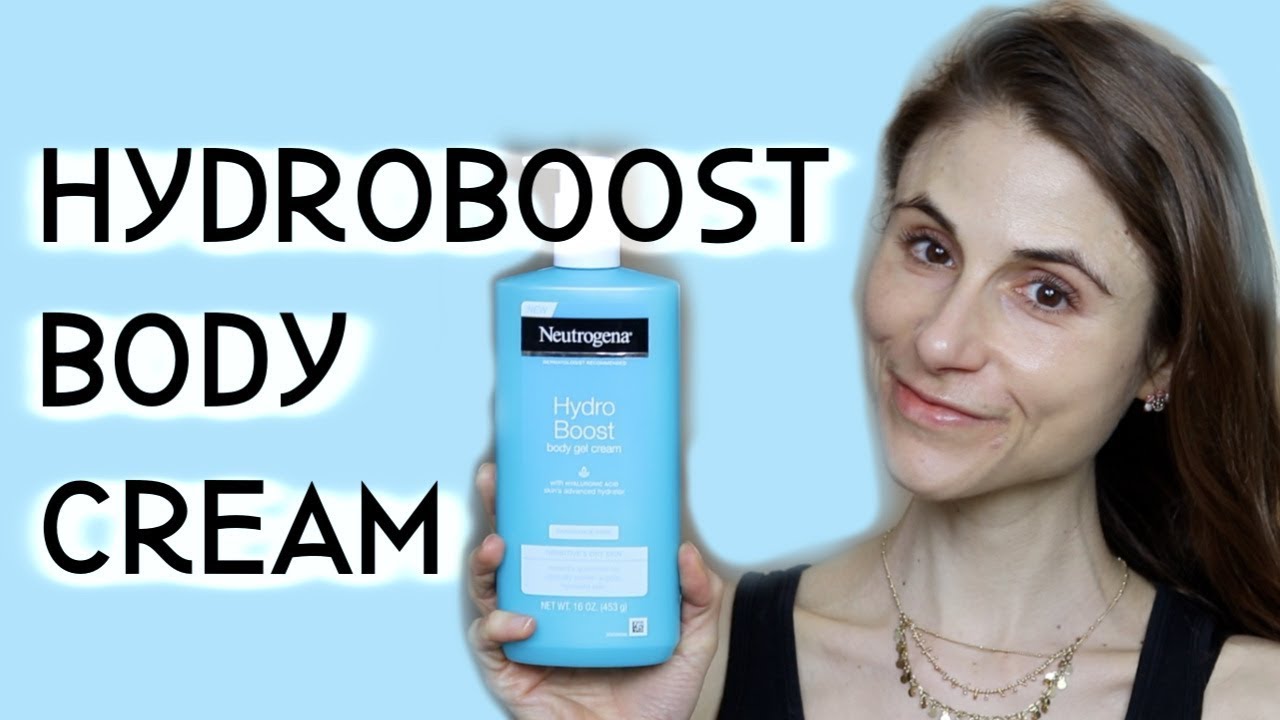 NEUTROGENA HYDROBOOST BODY GEL CREAM REVIEW| DR DRAY